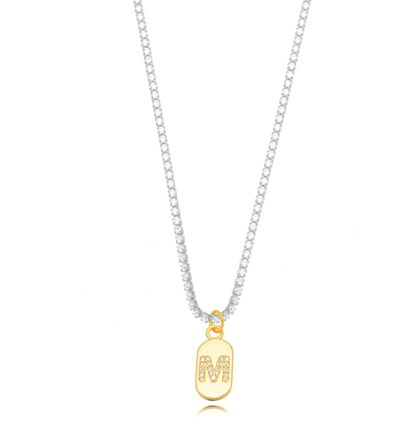 COLAR RIVIERA CHOCKER LETRAS