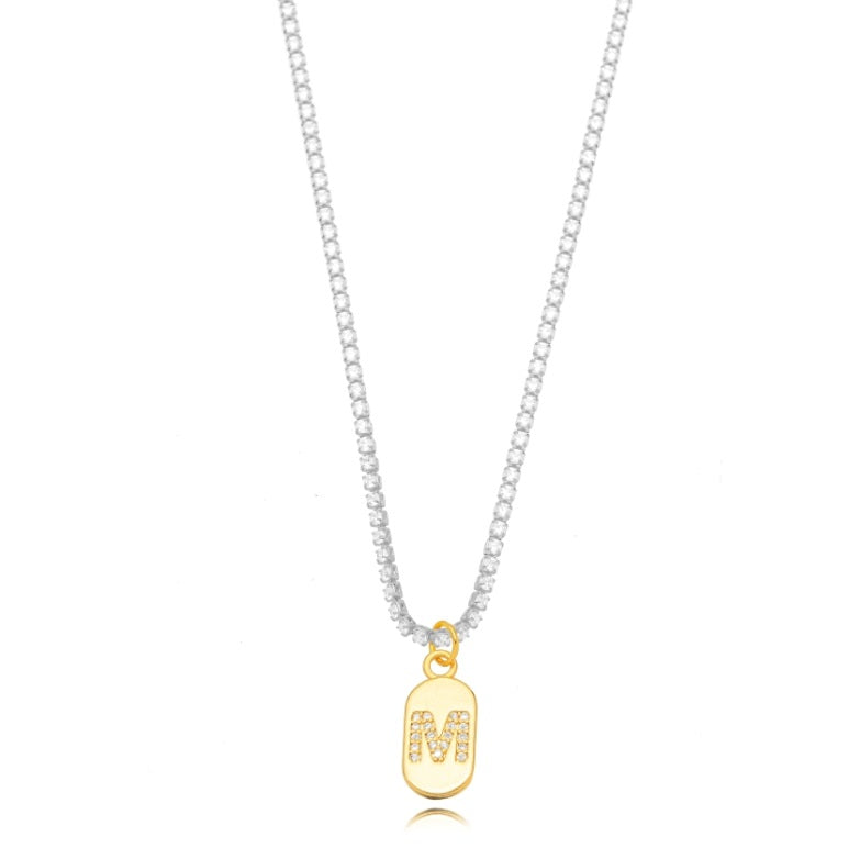 COLAR RIVIERA CHOCKER LETRAS