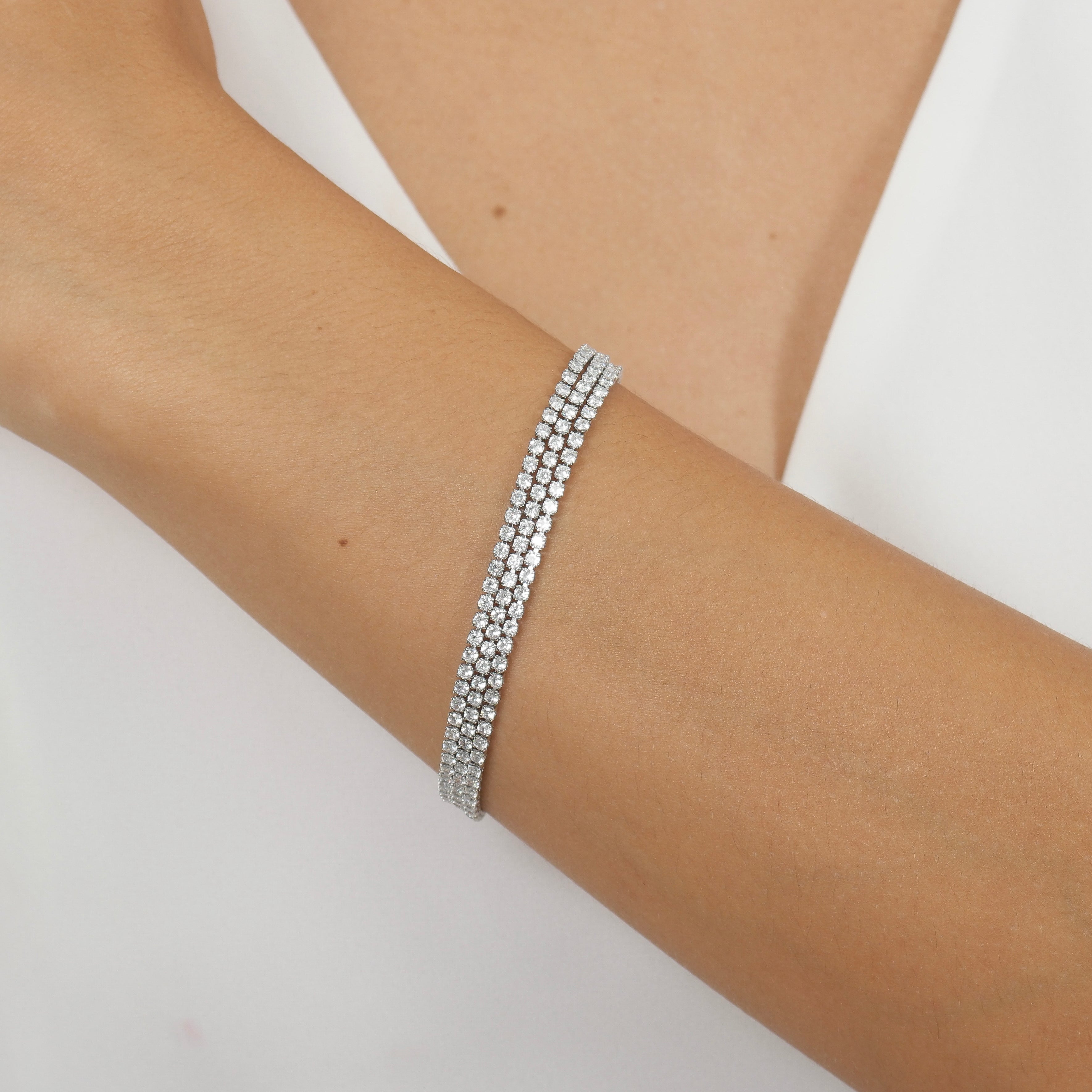 PULSEIRA RIVIERA TRIO - 19cm ajustável para 17cm