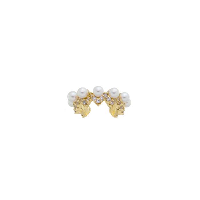 PIERCING FAKE COROA PÉROLA