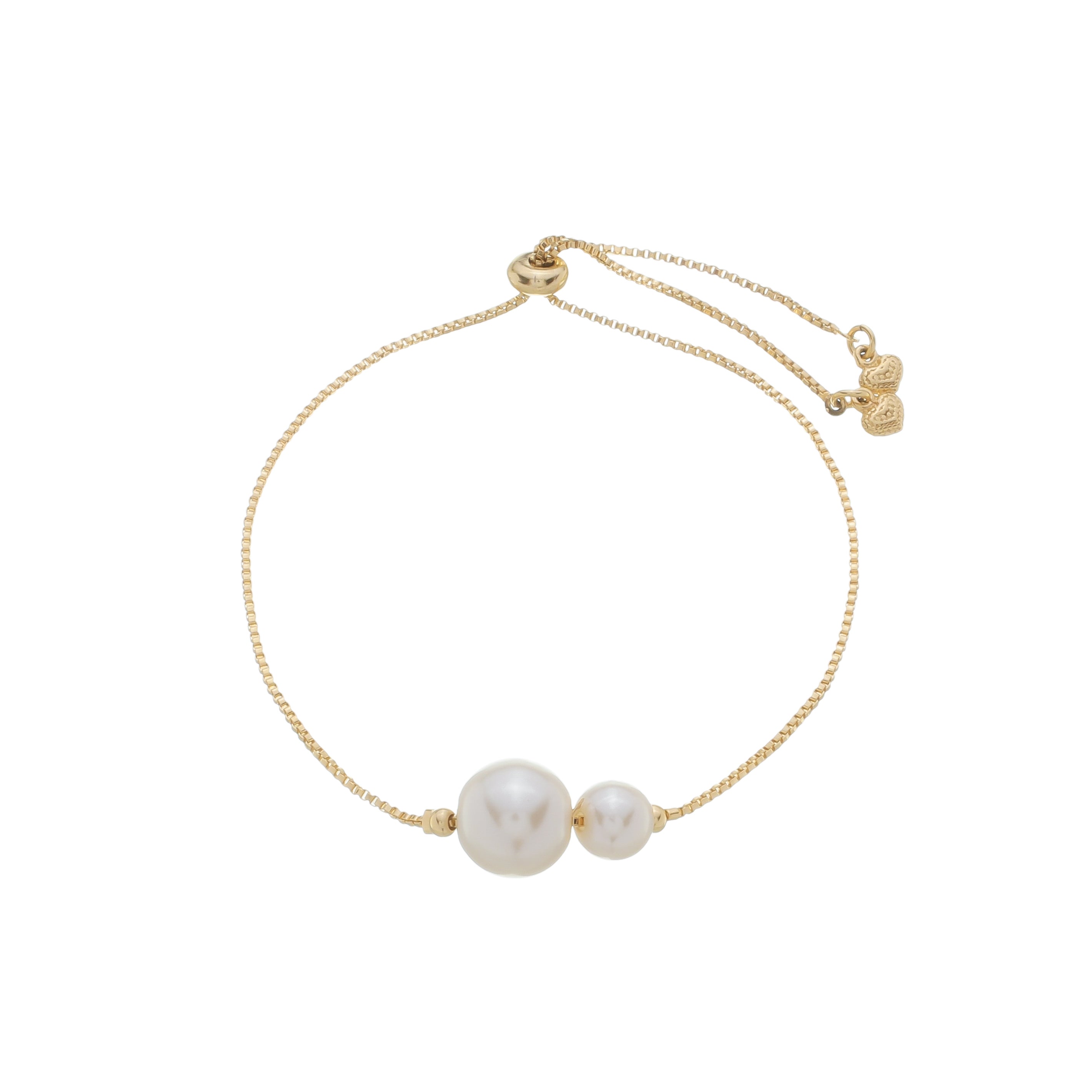 PULSEIRA AJUSTÁVEL PÉROLA DUPLA