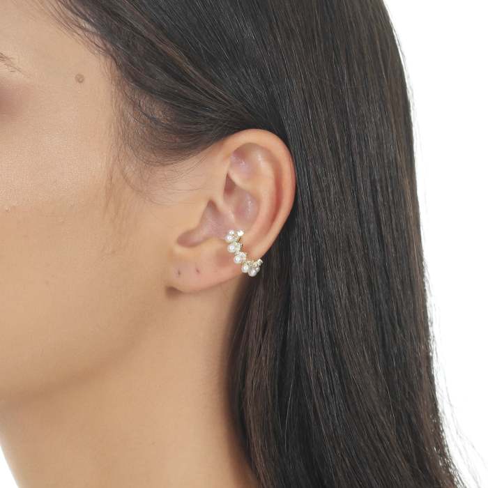 PIERCING FAKE COROA PÉROLA