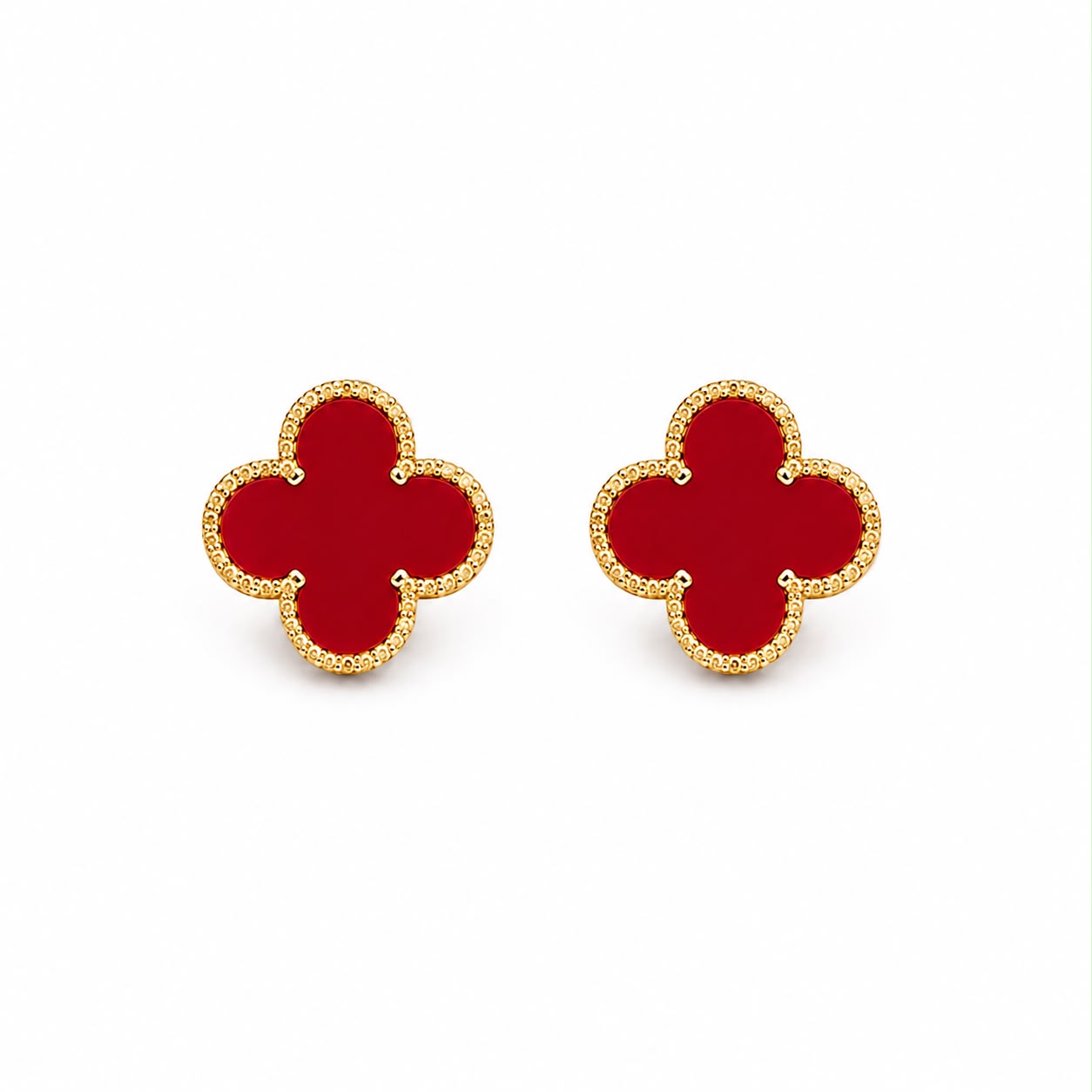 Brinco Trevo Rubi Van