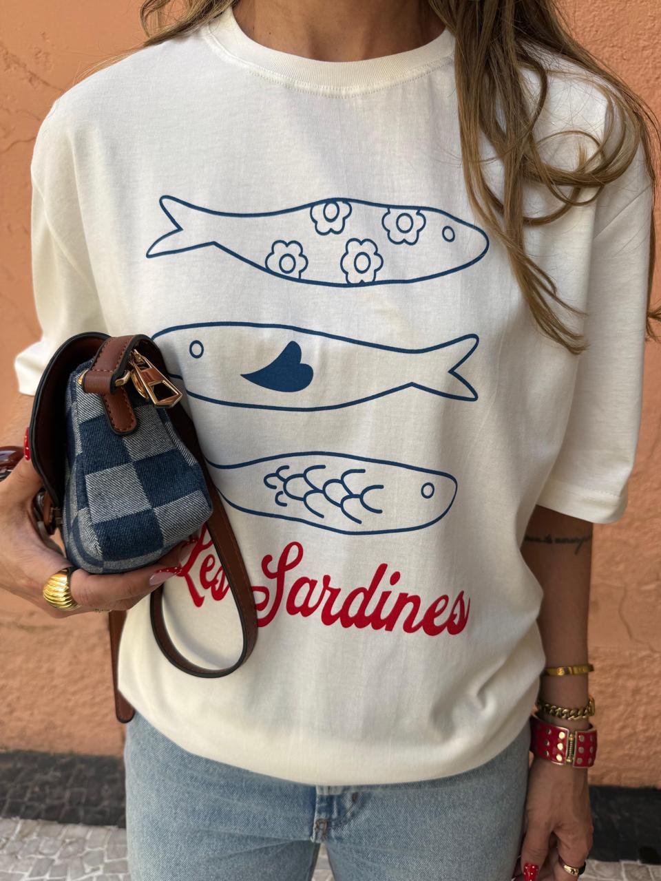 T-SHIRT TRIO SARDINES