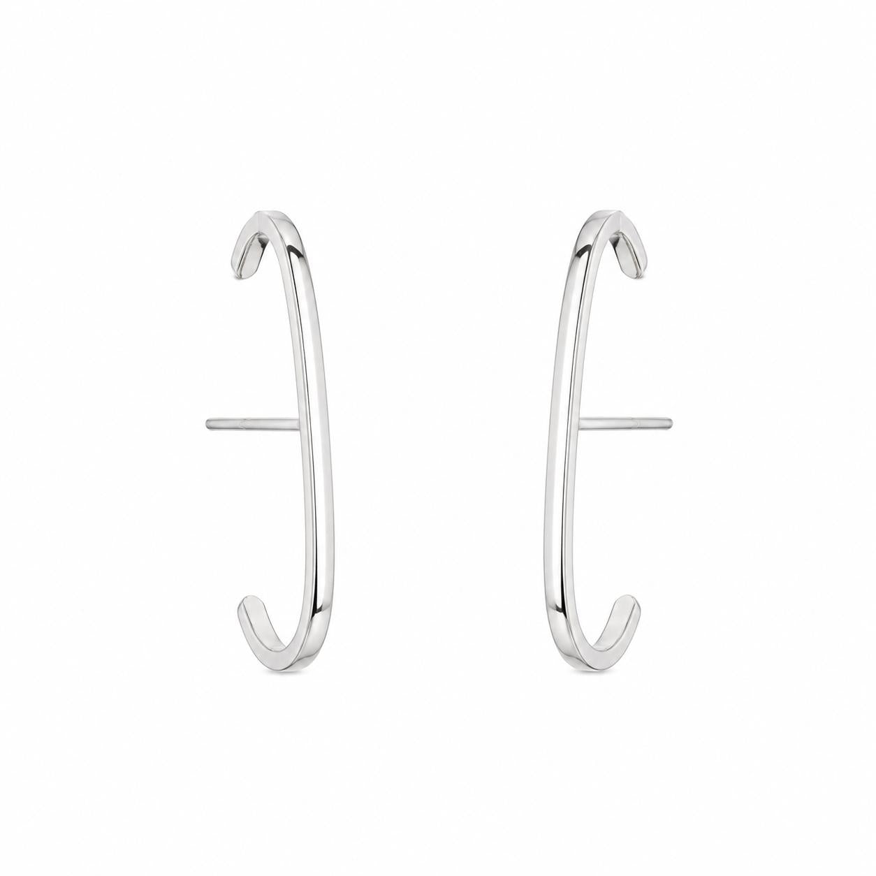 Brinco Ear Hook liso fino - Sabrina