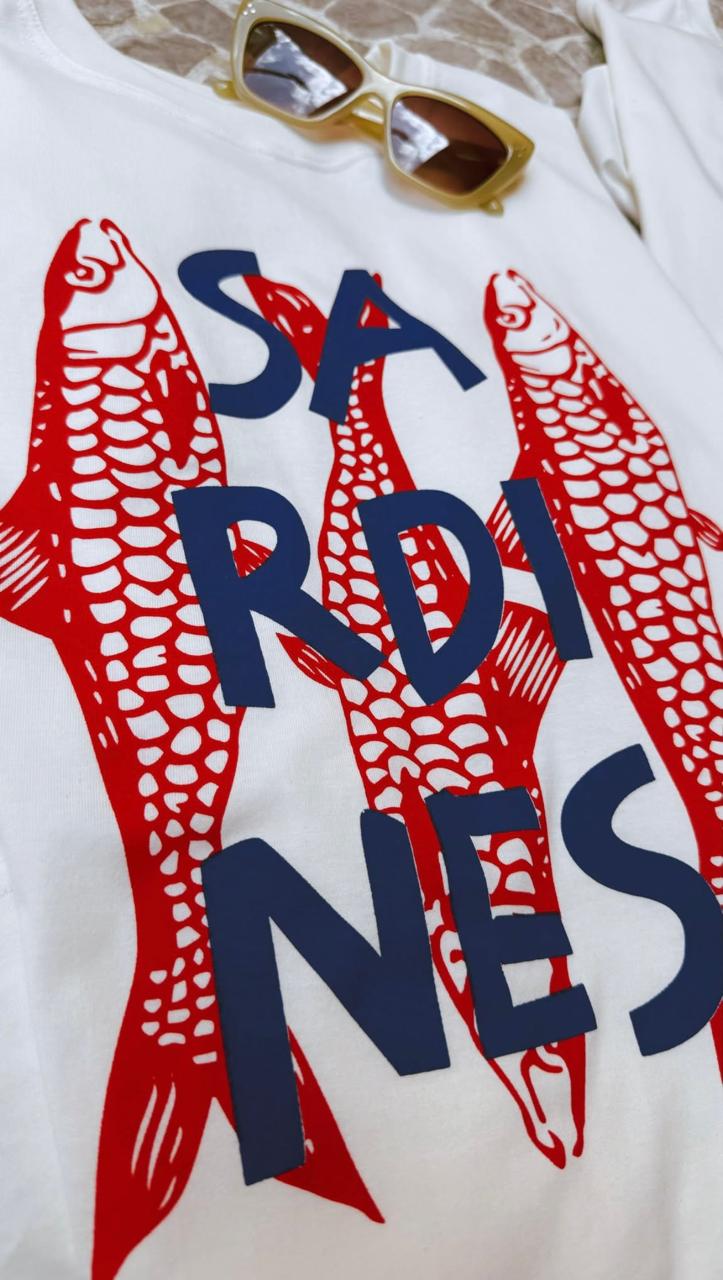 T-SHIRT - SARDINHA BOLD