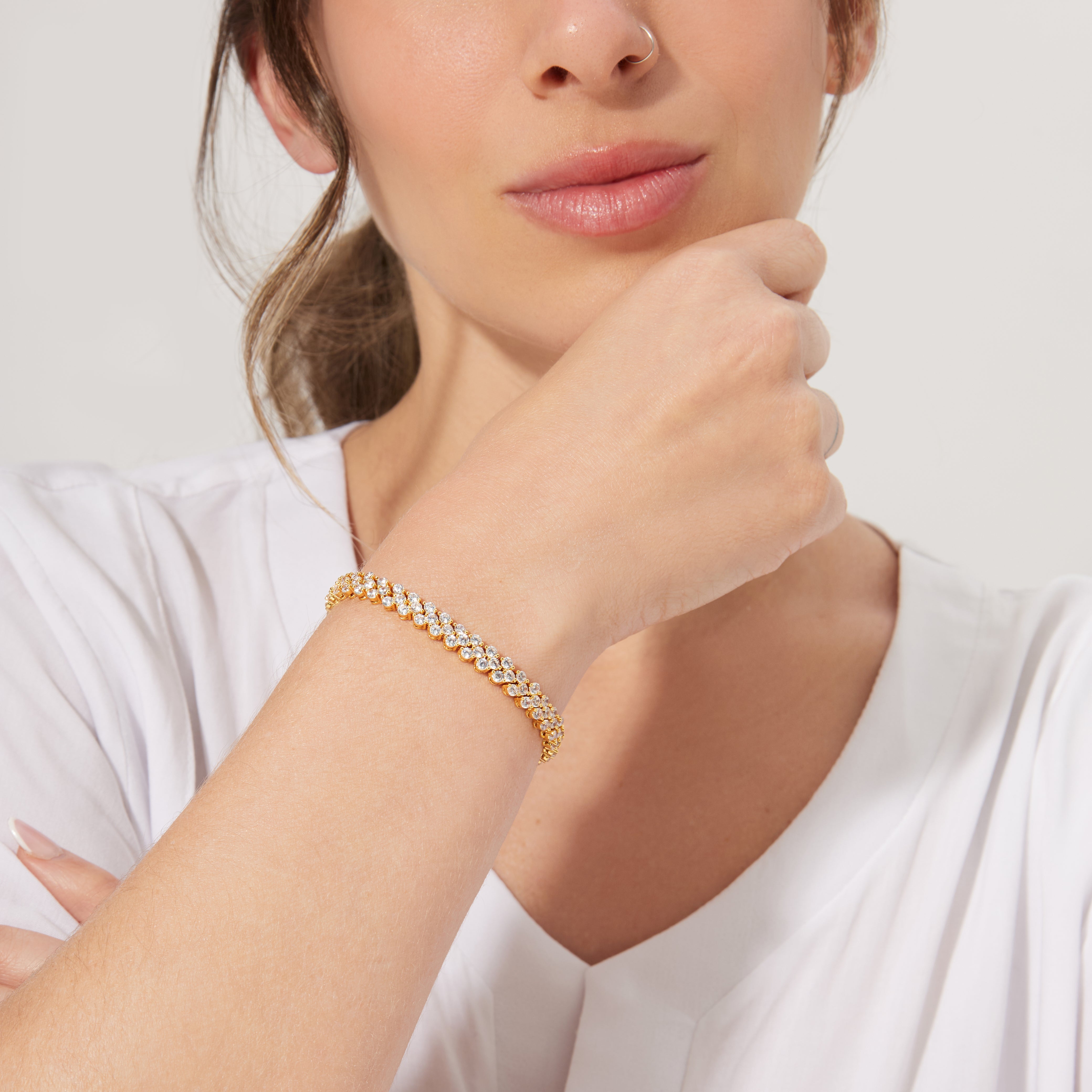 PULSEIRA RIVIERA WEAR - 19cm ajustável para 17cm