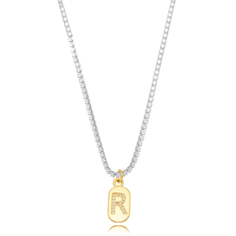 COLAR RIVIERA CHOCKER LETRAS