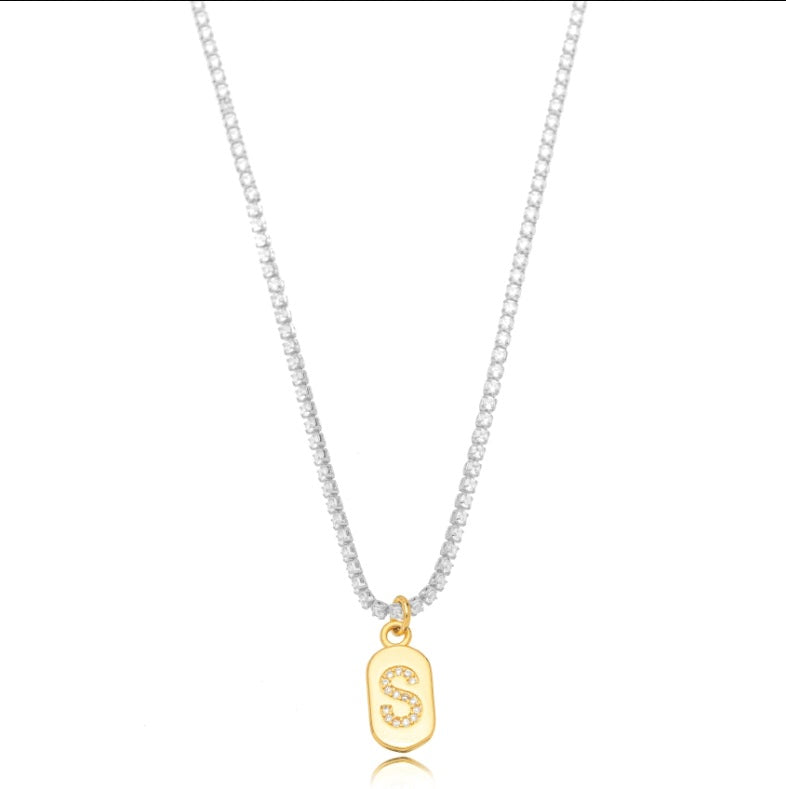 COLAR RIVIERA CHOCKER LETRAS