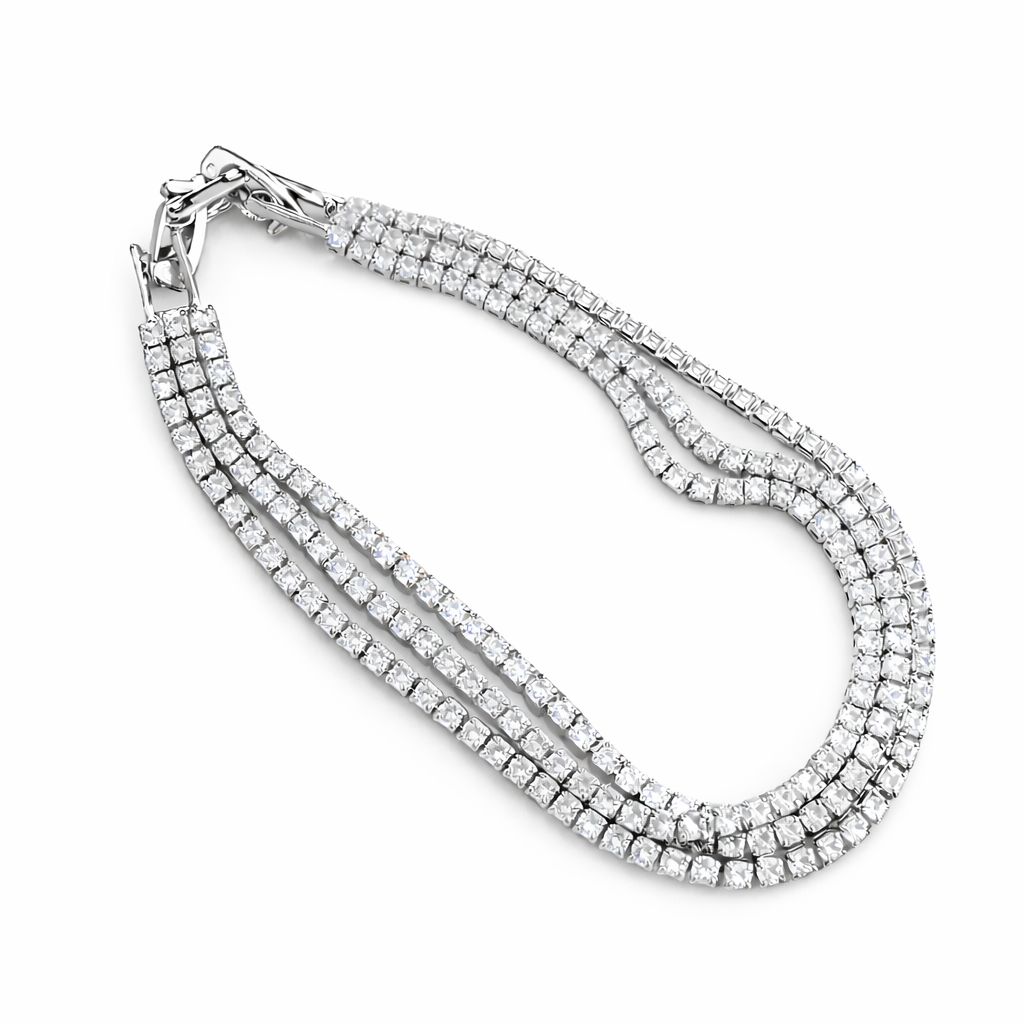 PULSEIRA RIVIERA TRIO - 19cm ajustável para 17cm