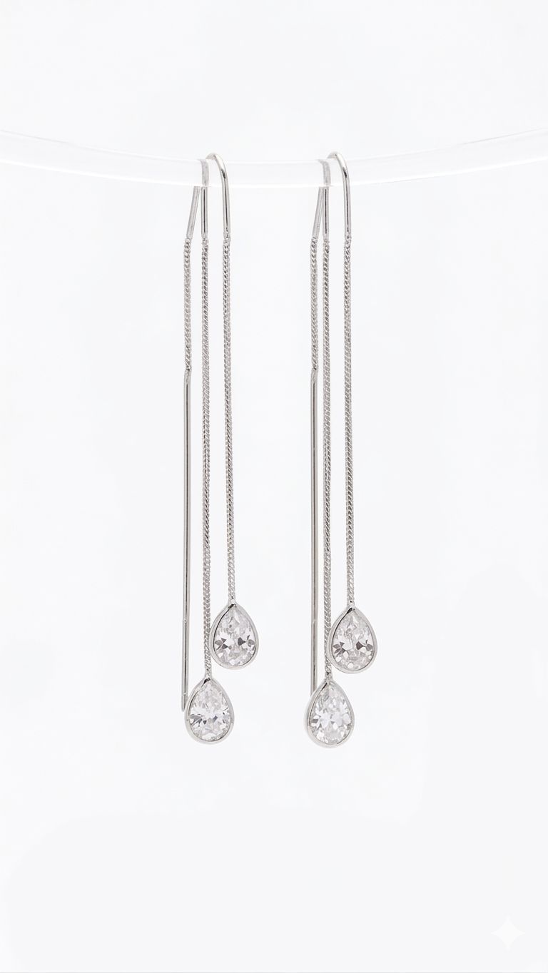 Brinco Liso Gota Longo