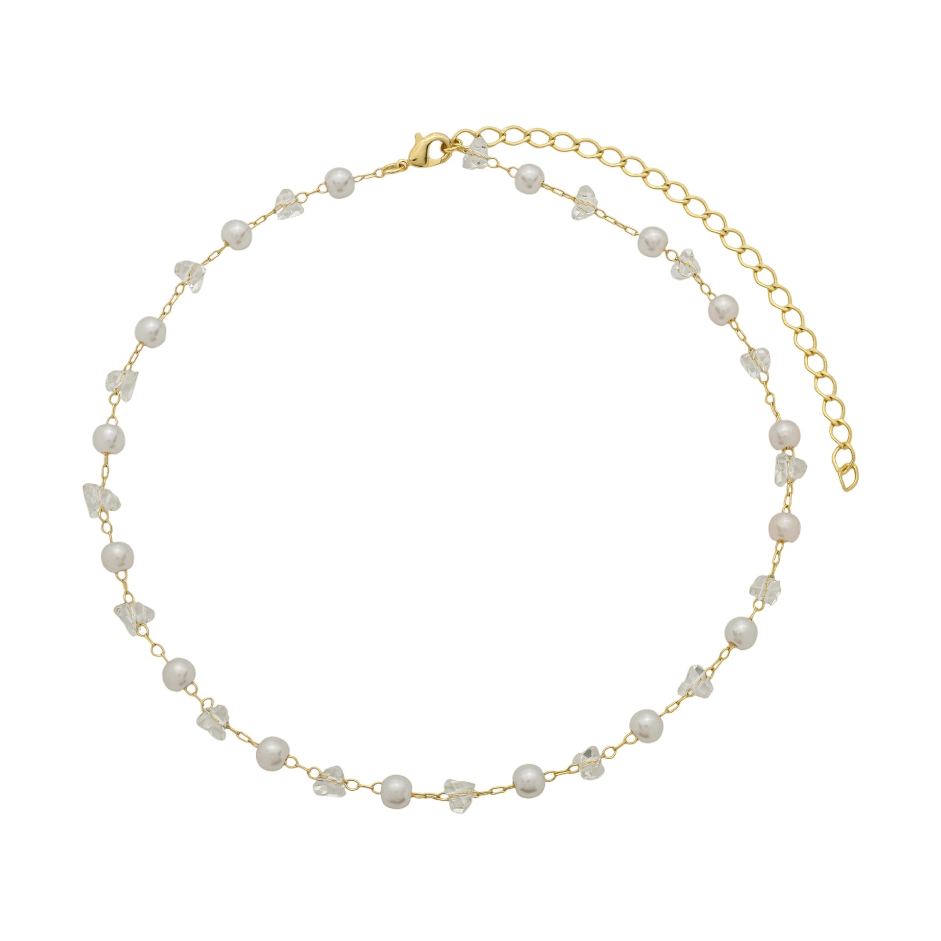 CHOCKER CRISTAL COM PÉROLA