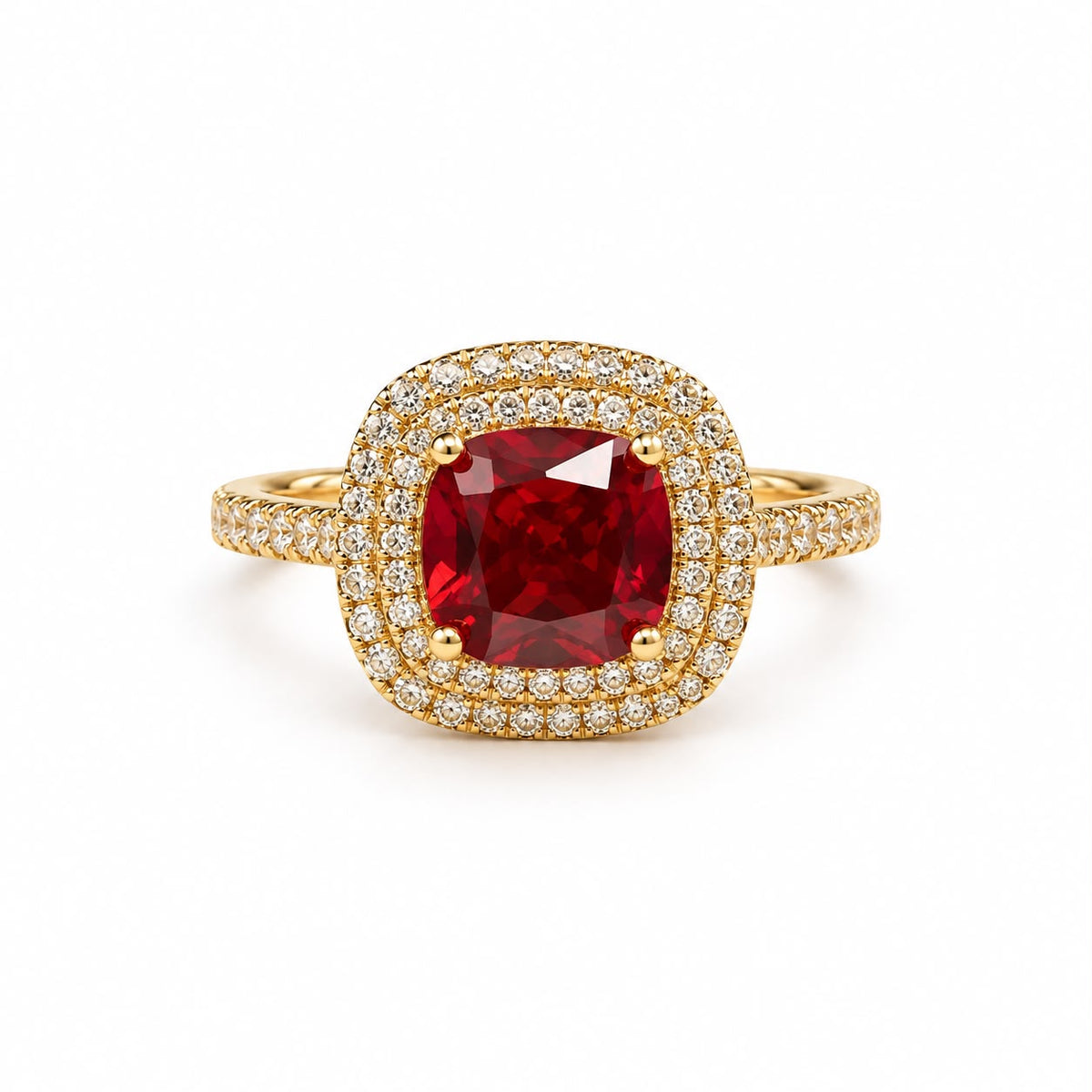 Anel Red Passion Ajustável